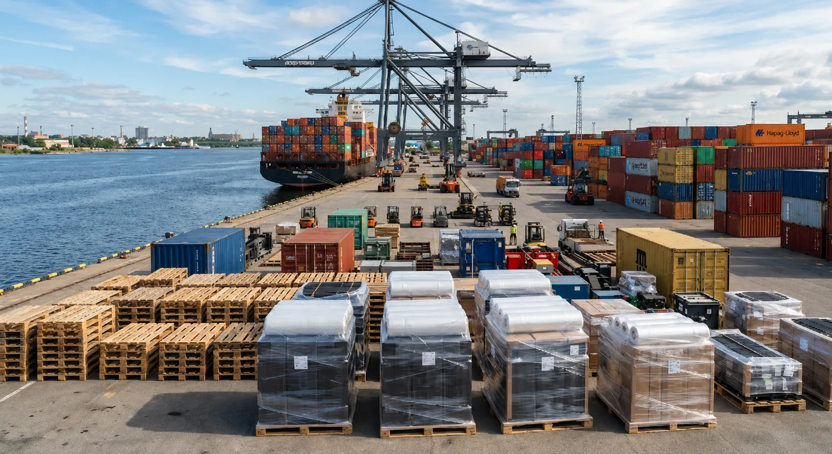 LLDPE Stretch Film Exporter Latvia — Greenstrix Supply